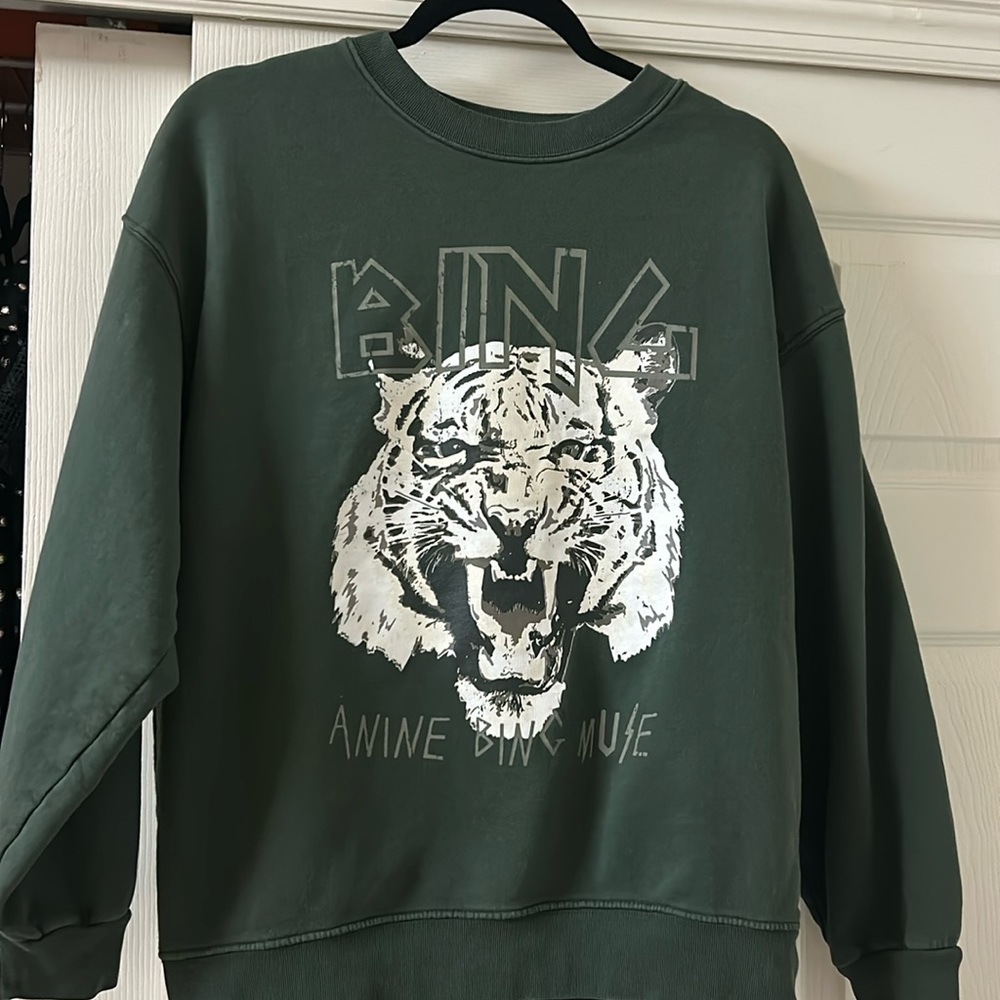 Anine Bing Tiger sweatshirt medium